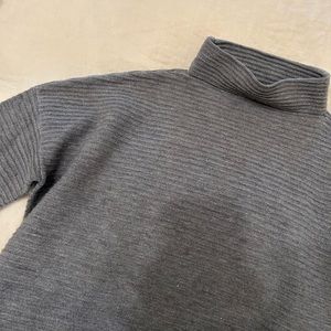 French Connection Grey Mockneck Sweater